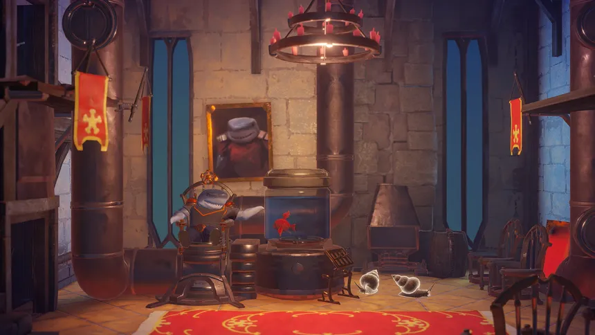 Скриншот 1 к игре Shark Castle