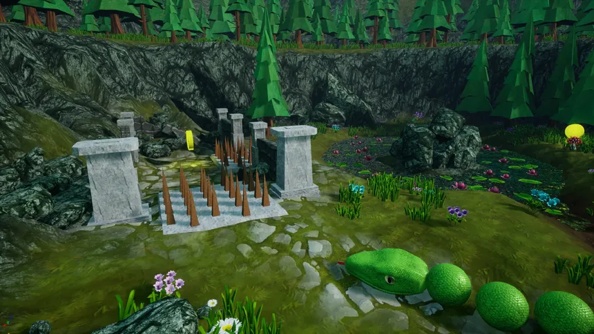 Скриншот 4 к игре Snake: The Elder Forest
