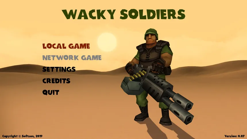 Скриншот 1 к игре Wacky Soldiers