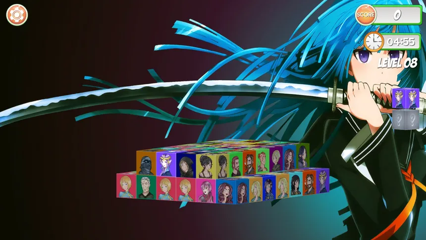 Скриншот 2 к игре Mahjong Dimensions 3D - Fantasy Anime