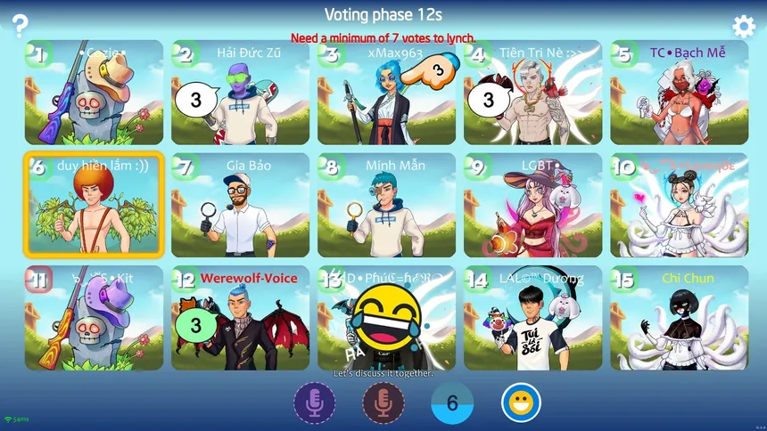 Скриншот 2 к игре Werewolf Voice - Ultimate Werewolf Party