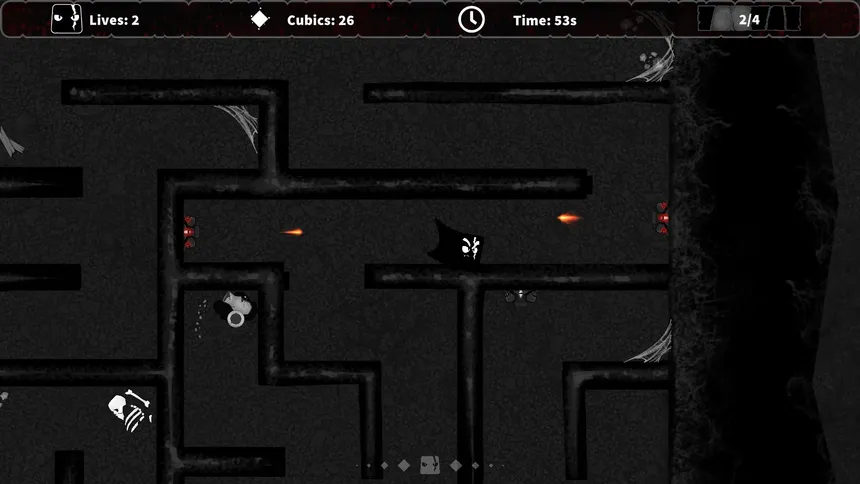 Скриншот 6 к игре Darkness Maze Cube - Hardcore Puzzle Game