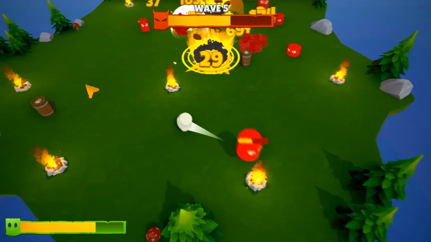 Скриншот 1 к игре Marshmallow Madness