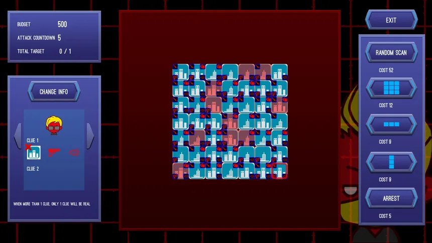 Скриншот 1 к игре Counter Terrorism - Minesweeper