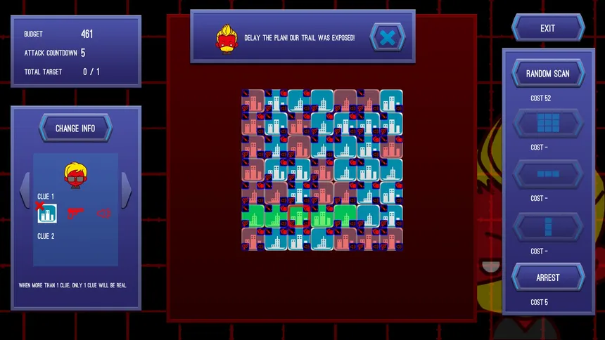 Скриншот 3 к игре Counter Terrorism - Minesweeper