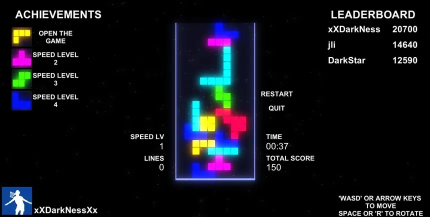 Скриншот 2 к игре Block Fall Simulator 2019