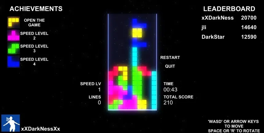 Скриншот 4 к игре Block Fall Simulator 2019