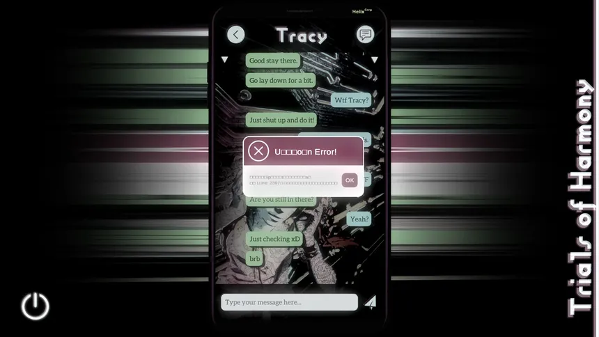 Скриншот 7 к игре Trials of Harmony ~ A Found Phone Mystery Visual Novel