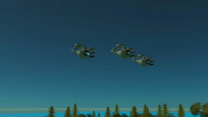 Скриншот 2 к игре Drone Wars