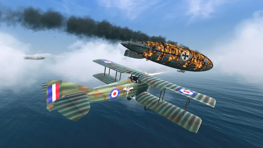 Скриншот 2 к игре Warplanes: WW1 Sky Aces
