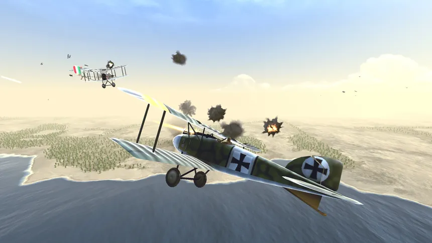 Скриншот 6 к игре Warplanes: WW1 Sky Aces