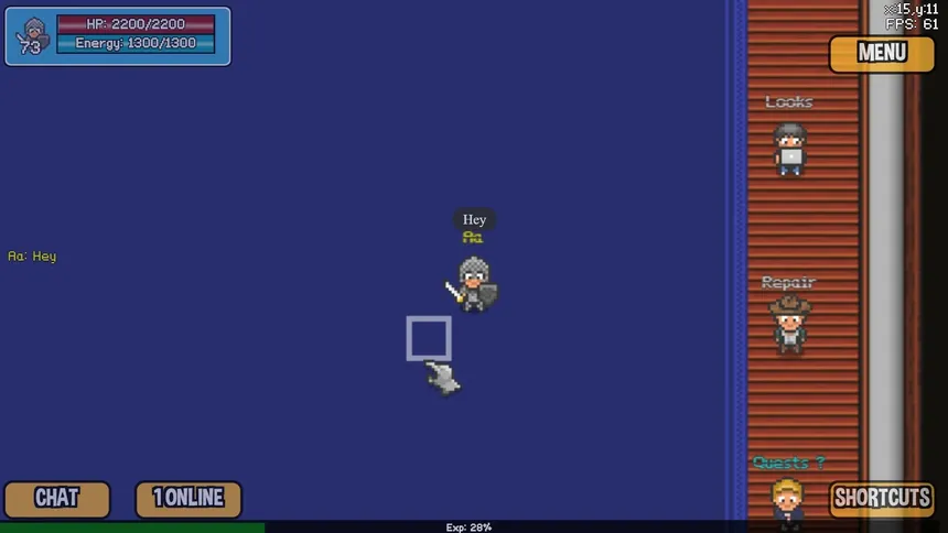 Скриншот 1 к игре Retro RPG Online 2