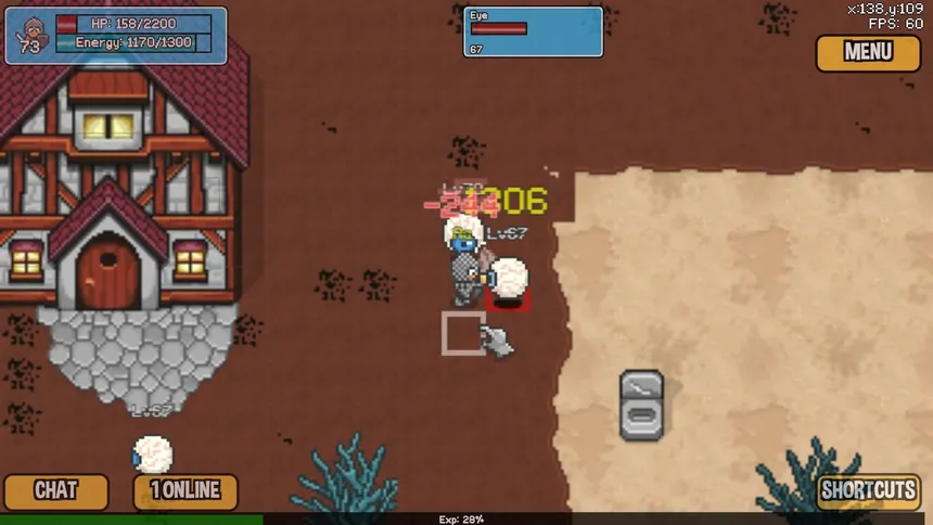 Скриншот 2 к игре Retro RPG Online 2