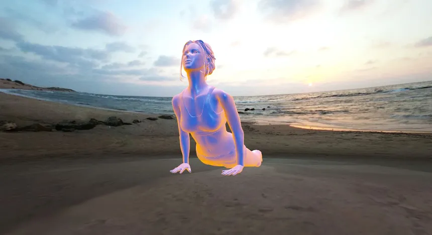 Скриншот 2 к игре VirtuaLiron - Immersive YOGA practice