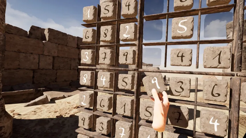 Скриншот 7 к игре Arabian Stones - The VR Sudoku Game