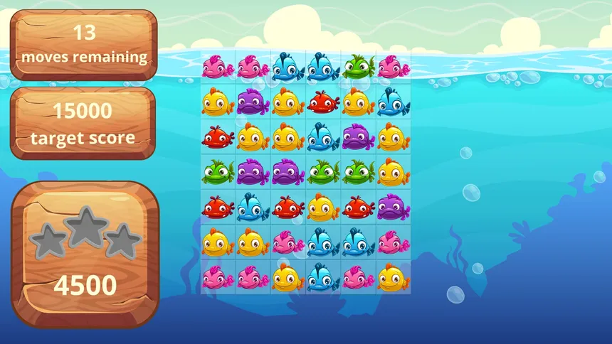 Скриншот 1 к игре Three Of a Fish