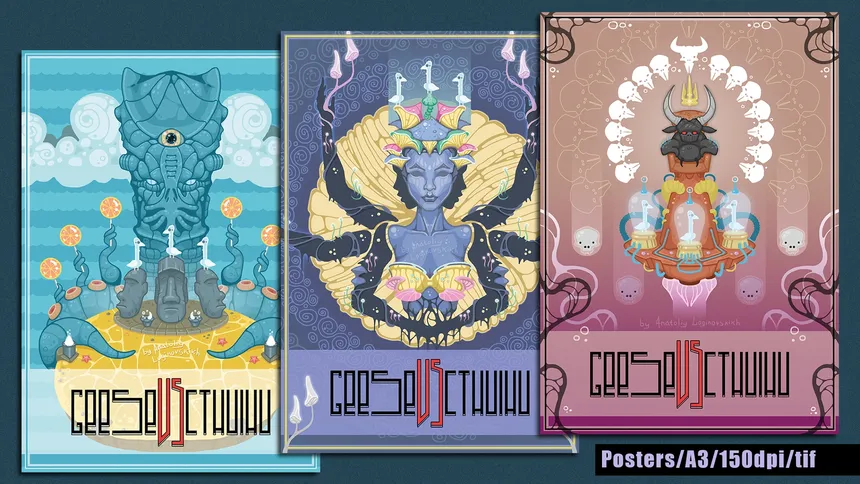 Скриншот 6 к игре GEESE vs CTHULHU