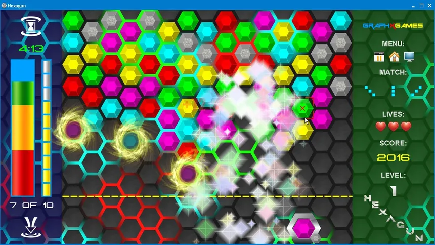 Скриншот 2 к игре Hexagun