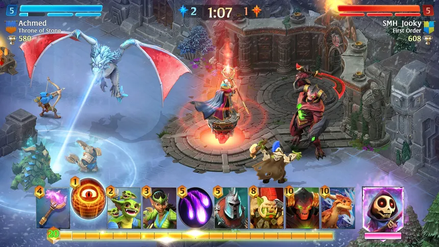 Скриншот 1 к игре Arcane Showdown - Battle Arena