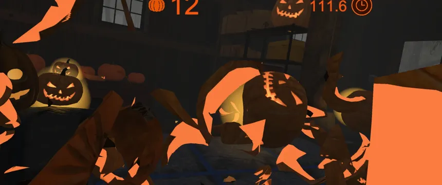 Скриншот 5 к игре Halloween Pumpkin Smasher VR