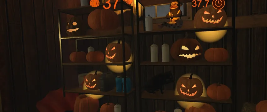 Скриншот 6 к игре Halloween Pumpkin Smasher VR