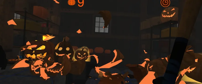 Скриншот 7 к игре Halloween Pumpkin Smasher VR
