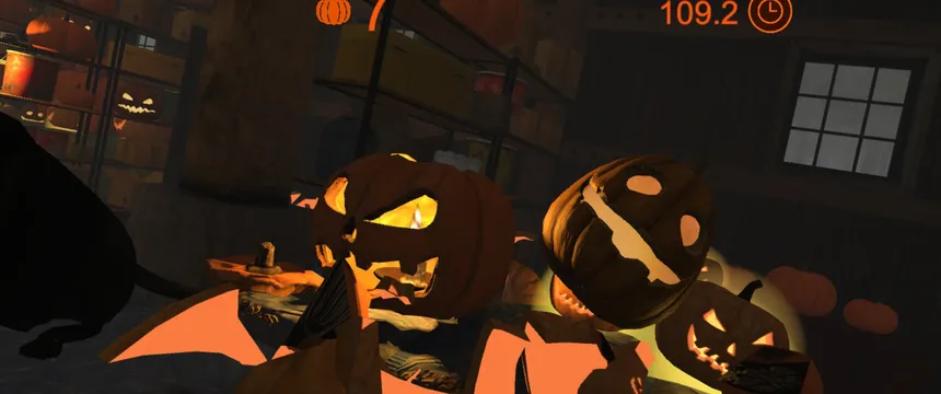 Скриншот 8 к игре Halloween Pumpkin Smasher VR