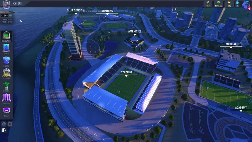 Скриншот 1 к игре Blackout Rugby - World Cup Edition