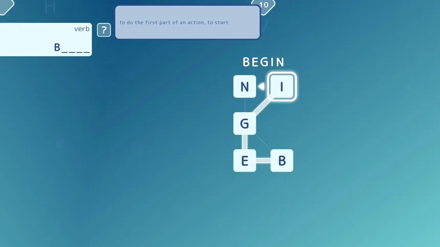 Скриншот 1 к игре Mini Words - minimalist puzzle