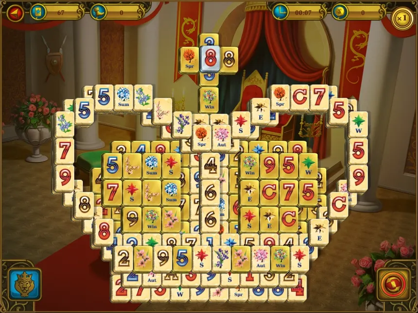 Скриншот 2 к игре Mahjong Royal Towers