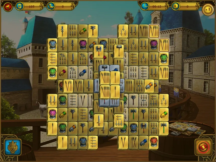 Скриншот 6 к игре Mahjong Royal Towers