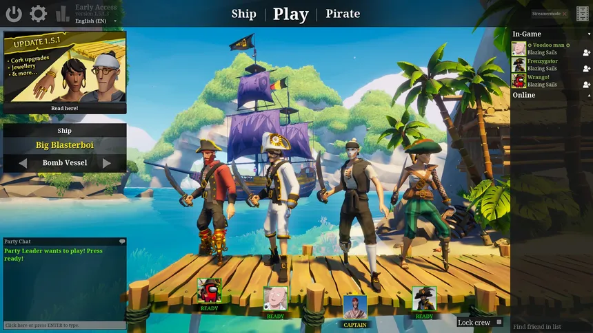 Скриншот 6 к игре Blazing Sails