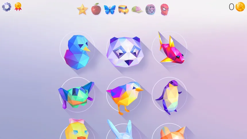 Скриншот 1 к игре LowPoly 3D Art Paint by Number