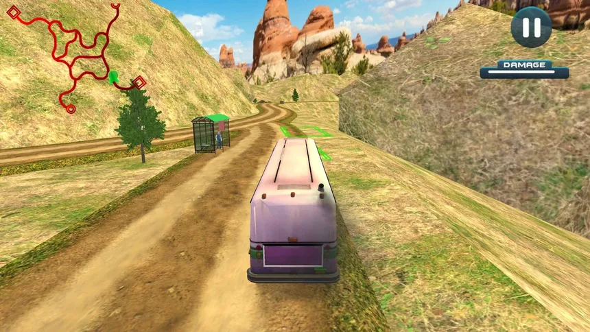 Скриншот 8 к игре Village Bus Driver Simulator
