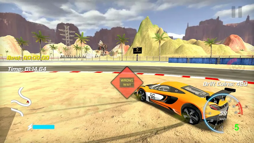 Скриншот 4 к игре Supercar Drift