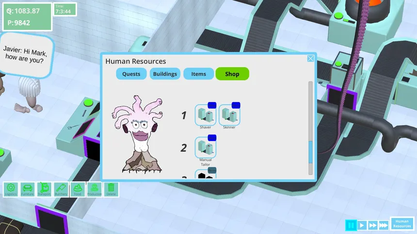 Скриншот 2 к игре Human Factory