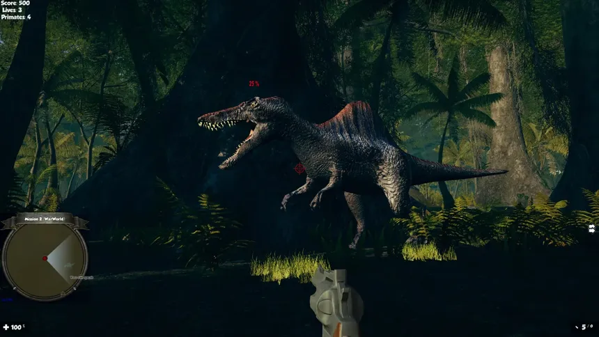 Скриншот 3 к игре Dinosaur Hunting Patrol 3D Multiplayer Online