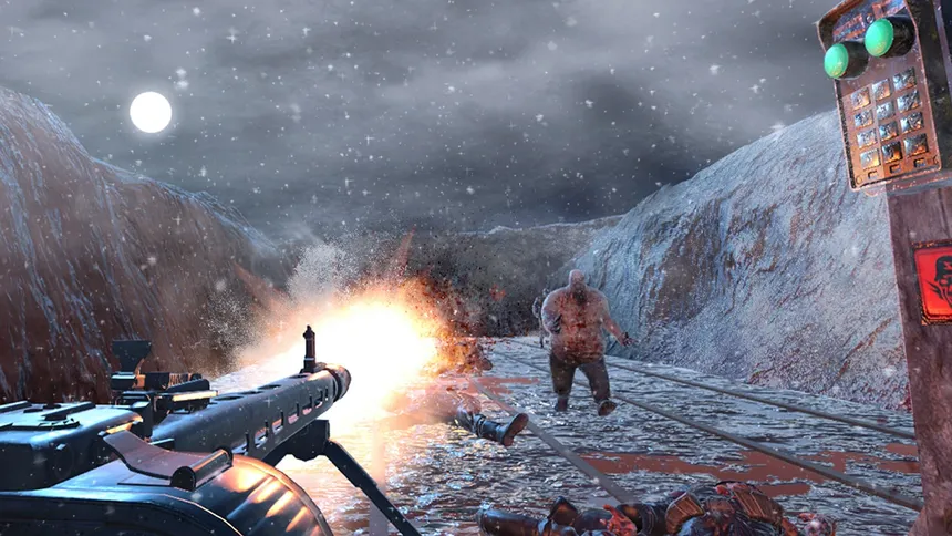 Скриншот 2 к игре World War 2 Winter Gun Range VR Simulator