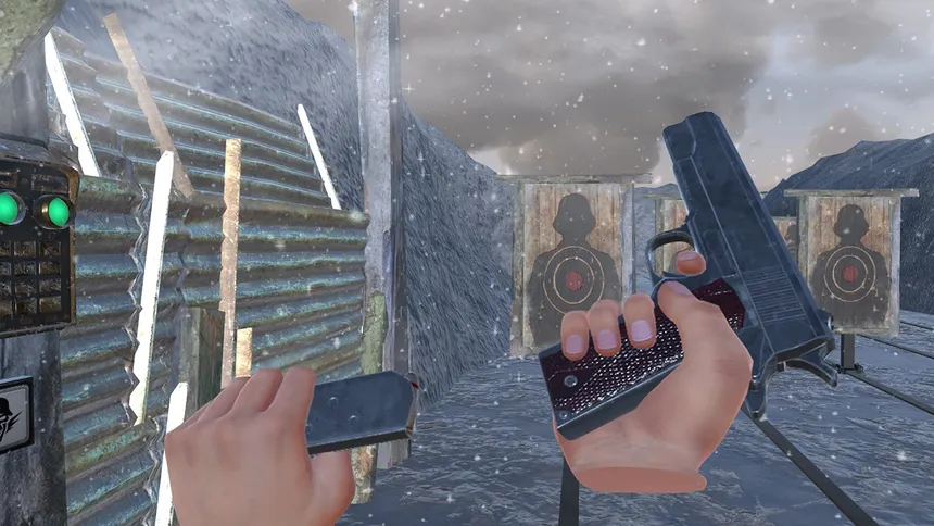 Скриншот 4 к игре World War 2 Winter Gun Range VR Simulator