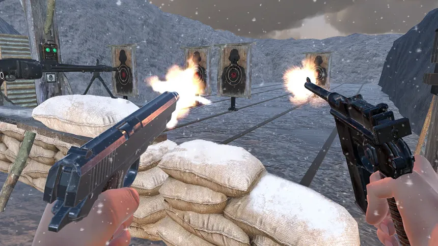 Скриншот 5 к игре World War 2 Winter Gun Range VR Simulator
