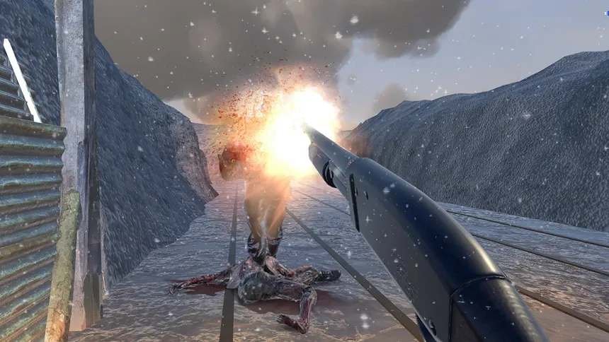 Скриншот 6 к игре World War 2 Winter Gun Range VR Simulator