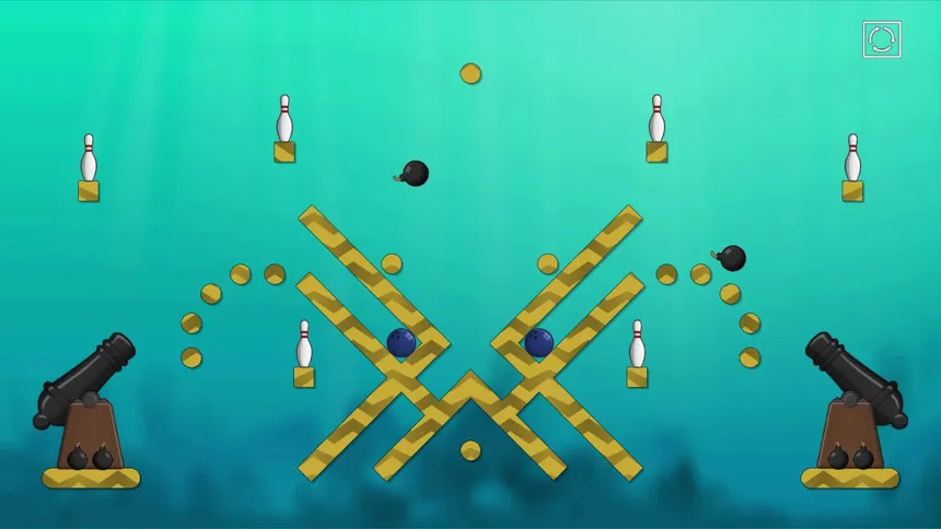Скриншот 1 к игре Bomb Bowling 2