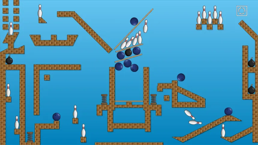 Скриншот 5 к игре Bomb Bowling 2