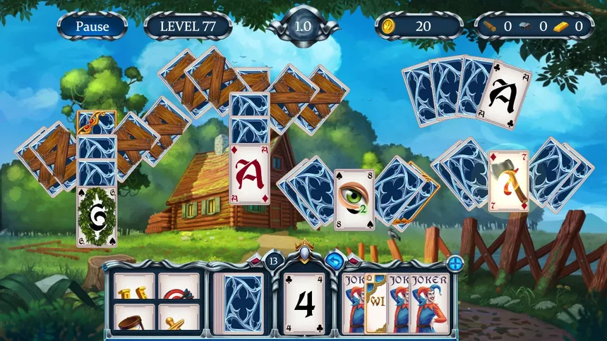 Скриншот 1 к игре Solitaire Call of Honor