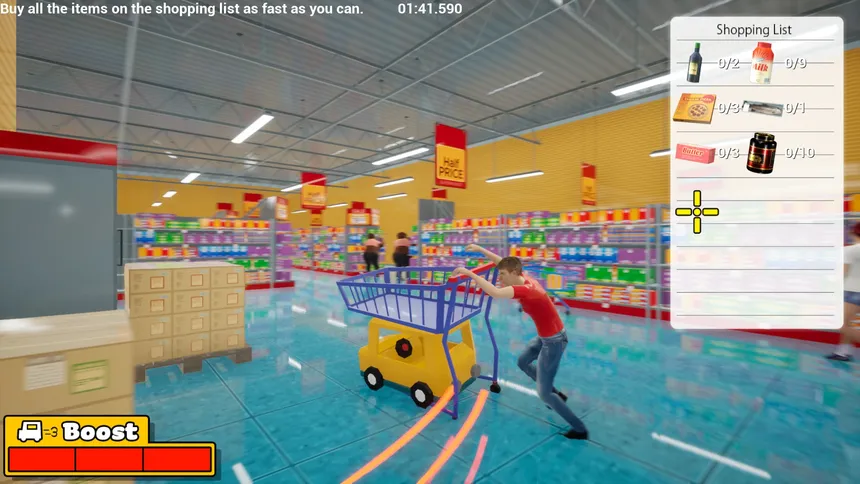 Скриншот 1 к игре Crazy Shopping