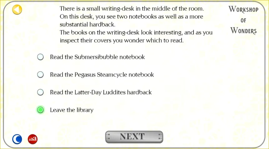 Скриншот 1 к игре Victoriana - Steampunk Text Adventure