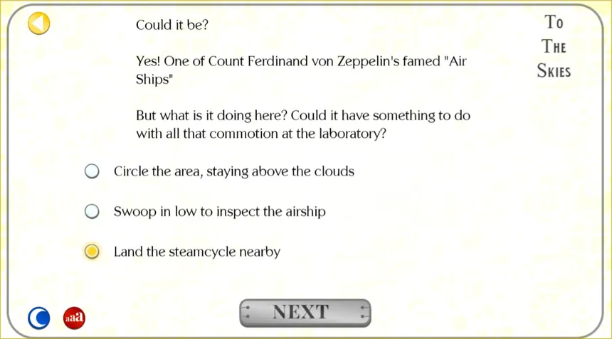 Скриншот 4 к игре Victoriana - Steampunk Text Adventure