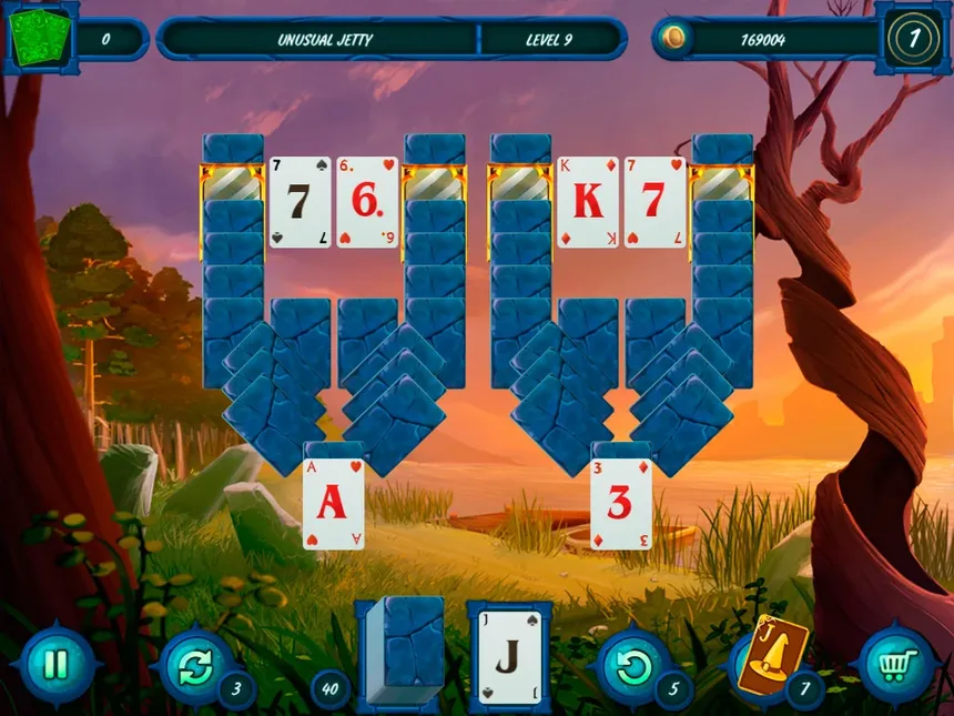 Скриншот 4 к игре Fairytale Solitaire. Witch Charms