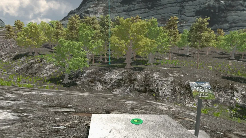 Скриншот 4 к игре Disc Golf Adventure VR