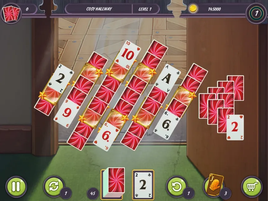 Скриншот 1 к игре Restaurant Solitaire: Pleasant Dinner